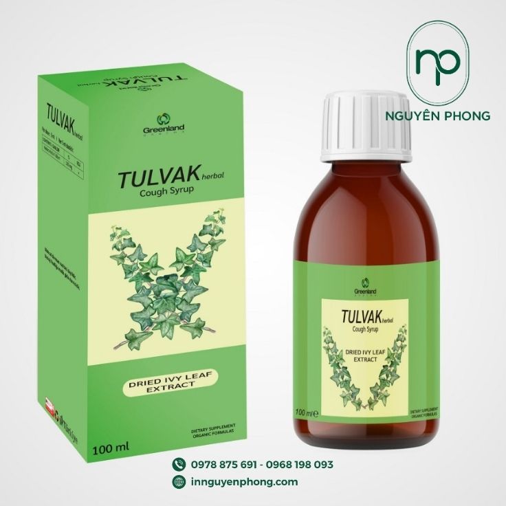 Mẫu hộp đựng siro đạt chuẩn